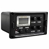Colaxi Pré-amplificador para violão com equalizador de som de, digital, controle de captadores, ajuste de timbre, botão de inversão de fase, controle de