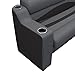 Wise 3010-1890 Premier Series Pontoon Right Radius Arm Rest, Slate/Dark Neutral