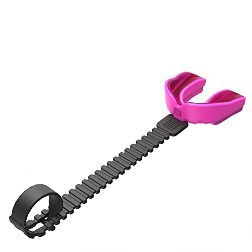 Protège-dents convertible Makura Ignis Senior rose bonbon pour le sport
