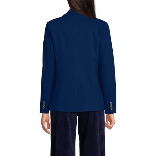 Lands' End Women's Brushed Ponte Traditional Blazer2