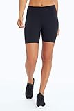 Marika Women's Standard Ellie Performance Slim Bike Shorts, Black, Large