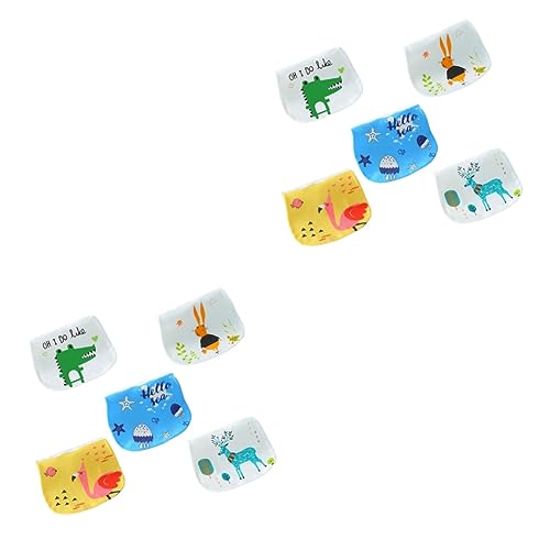 Totority 10 Uds Toalla De Sudor para Niños Paño para Eructar De Bebé Paños para Eructar De Bebé Toallita para Bebé Baberos para Baba Babero De Dentición Babero Babero Baberos De