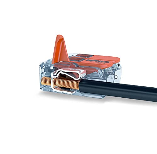 Wago 75 Pcs Wire Connectors, 221 Series Lever-Nuts Assortment With Case, Includes (30X) 221-412, (30X) 221-413, (15X) 221-415, Compact Splicing Electrical Connector #TOP5