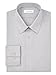 Calvin Klein Men's Dress Shirts Slim Fit Non Iron Solid, Cement, 15