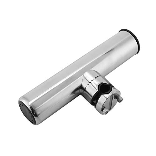 Support de canne à pêche pour bateau de plaisance en acier inoxydable réglable