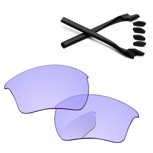 Image of Replacement Lenses & Rubber Kits for Oakley Half Jacket 2.0 XL OO9154 62mm - Precise Fit, UV Block, Impact Resistant