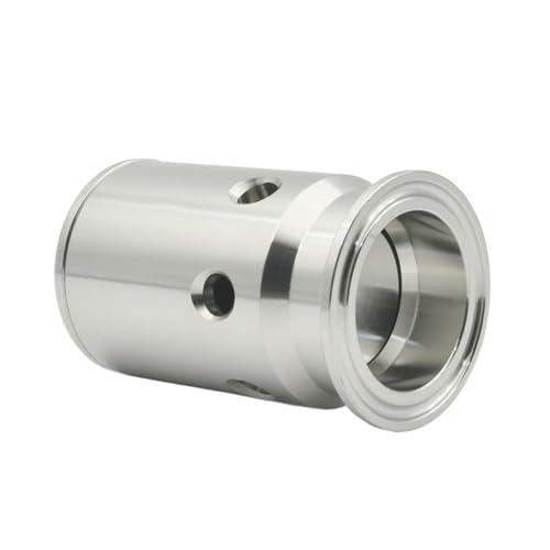 Válvula de seguridad de 1,5' y 2', tres abrazaderas, 1-3 bar, reductora de presión ajustable de acero inoxidable para la elaboración de cerveza(Ferrule OD 50.5mm,1 Bar)