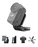 TELESIN Supporto Clip Magnetico per DJI Nano, Clip per Cappello e Zaino con Magnete N52 Super Forte, Rotazione 360°, Angolo Regolabile 240°, …