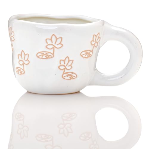 Taza Peeking at You con diseño de rana miniatura 5