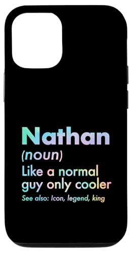 �l�C�T�� Like A Normal Guy Only Cooler Legend King �t�@�[�X�g�l�[�� �X�}�z�P�[�X iPhone 12/12 Pro �p