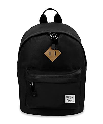 Everest Vintage Backpack, Black, One Size2