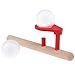CUTICATE Boule de Souffle Ball Magie Balle Lévitation Chalumeau de Balle Jouets Enfants en Bois 16 x 5 x 4 cm