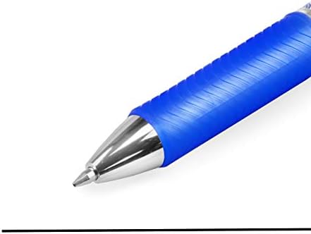 Pentel Energel XM BL77 Retractable Liquid Gel Ink Rollerball Floral Barrel Black Ink - 1 of Each Colour