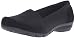 Skechers Women's Career Work It Wedge Pump, Black Canvas/Suede/Gore, 8.5 M US