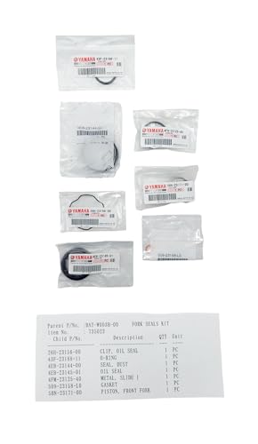 Image of Yamaha MT07 / FZ07 Master of Torque (2021-2024) Fork Seals, #BAT-W003B-00-00