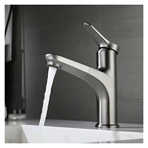 Mitigeur de salle de bain extractible fini les éclaboussures