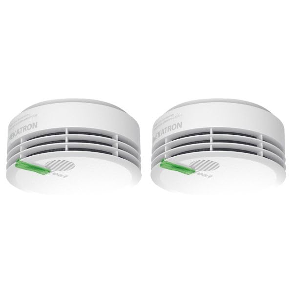 Hekatron Genius Plus Smoke Alarm – Pack of 2