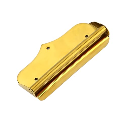 Guitar Neck Plate Drilled For 3 String Guitar Box Metal Tailpiece Parts Musical Instrument Performances Accessory