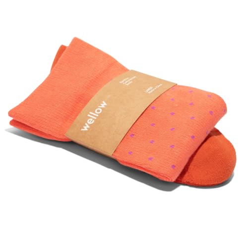 Image of Wellow Knee High Compression Socks for Men & Women - Made with Viscose from Bamboo, Swelling & Pregnancy Support