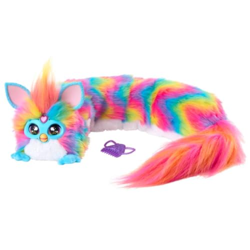 DJ Furby – Peluche Interactivo con música, Luces y Juegos – 5 Modos, más de 1.000 Combinaciones – Habla español y furbish – A Partir de 6 años – Sin App ni conexión a Internet