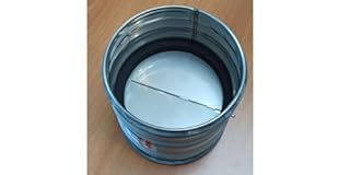 Valvola di non ritorno con doppia guarnizione per condotta aria - diametri vari (Diametro 125 mm)