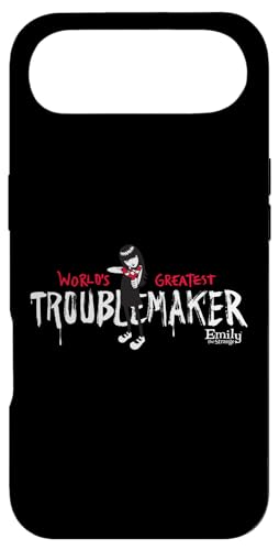 Emily The Strange coque iPhone Air World's Greatest Troublemaker étui noir protecteur