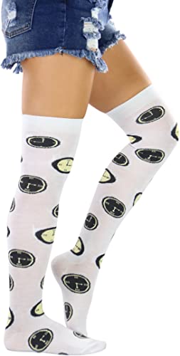 Image of ToBeInStyle Women's Over The Knee Knit Thigh High Warm Socks