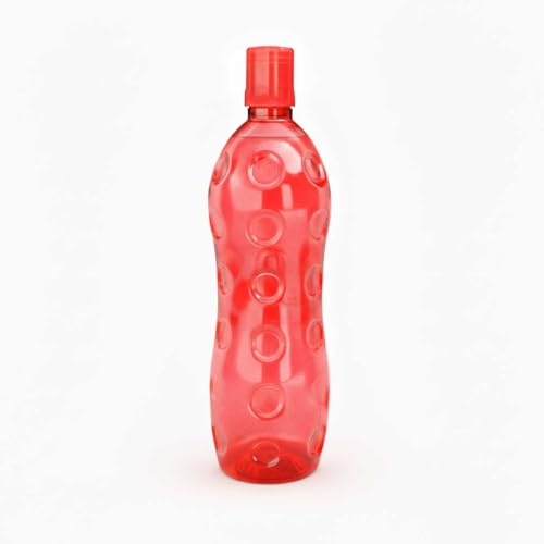 Image of RED WIND Unbreakable 1 Litre Pastel Water Bottles | Pack of 3 | Multicolor | Leakproof Screw Cap | BPA-Free | Bottles for Fridge, Gym, Home, Office, School and Travel