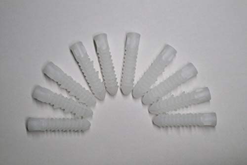 keihome カーテンレール付属品 (アンカー部品10個)