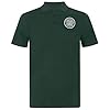 Celtic FC Official Football Gift Mens Single Crest Polo Shirt Green XXL #2