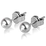 titan rundschleifen IDEALES GESCHENK - Modische und unempfindliche Ohrstecker sind das ausgezeichnete Geschenk für Ihren Liebhaber, Ihre Freundin, Ihre Verlobte, Ihre Frau, Ihre Mutter, Ihre Schwester oder einfach nur eine Freundin usw. zum Valentinstag, Urlaub, Party, Jubiläum, Abschluss, Geburtstag, Muttertag, Erntedankfest , Weihnachtstag oder Alltagskleidung
