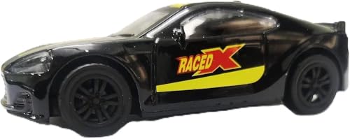 Image of Metal Super Cars | Race Car | Play for Kids Multicolor Pullback Speed Play Car | (Pack of 1) (Black)