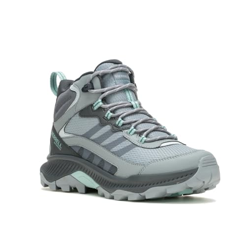 Merrell Merrell Women's Speed Strike 2 Mid Waterproof Hiking Boot, Monument, 10.0