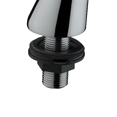 Set of Chrome Deck-Mounted Bath Filler Shower Mixer Tap Legs Adapter Extension - Image 3