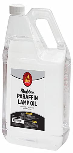 1 Gallon Paraffin Lamp Oil - Clear Smokeless, Odorless, Clean Burning Fuel For Indoor And Outdoor Use - Shabbos Lamp Oil, By Ner Mitzvah #TOP7