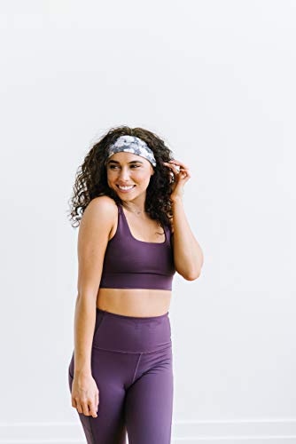 Image of Maven Thread Wide Workout Headbands for Women - Non-Slip Sweatbands for Gym, Running & Yoga