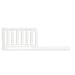 Evolur Toddler Rail, White