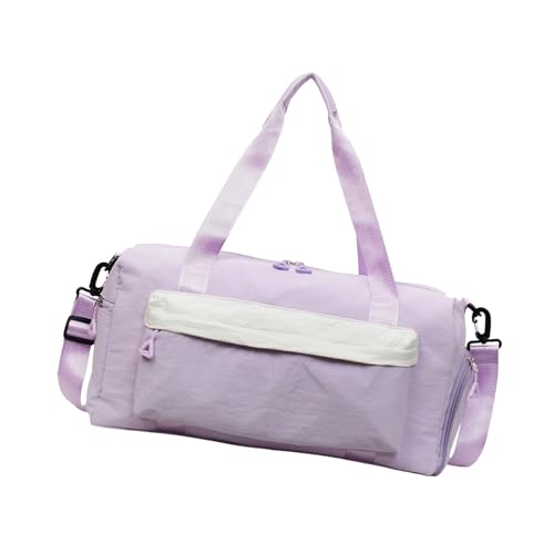 Sac de sport pliable violet Yogasports pour femme idéal pour le voyage et le week-end