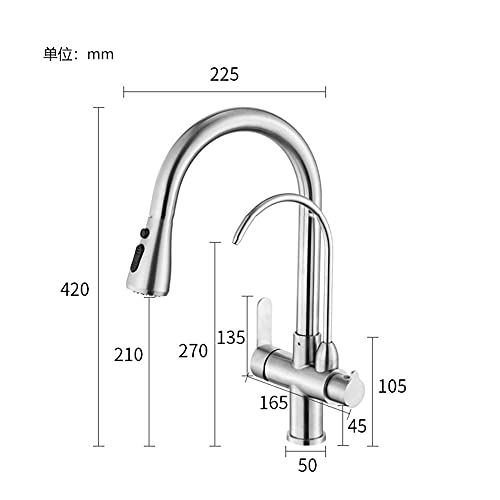 Robinet de cuisine 3 en 1 pour simplifier la préparation des repas en famille