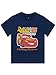 Disney Tshirt | Cars Boys T Shirt | Lightning McQueen Top For Boys | Official Cars Merchandise | Blue 5-6 Years