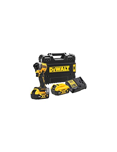 Dewalt Atornillador Impacto Compacto Sin Escobillas Xr 18v 1 4 205nm Con 2 Baterías Li-Ion 5ah Y Maletín Tstak, Multicolor Dewalt Atornillador Impacto Compacto Sin Escobillas Xr 18v 1 4 205nm Con 2 Baterías Li-Ion 5ah Y Maletín Tstak, Multicolor