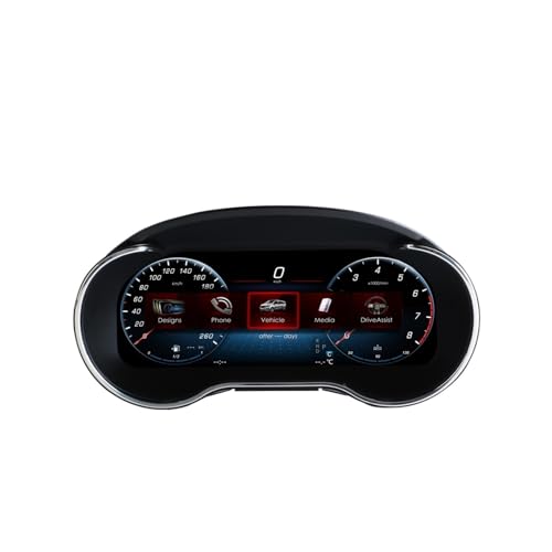 Cuadro de instrumentos digital de 12,3 pulgadas para habitáculo premium Mercedes Benz