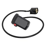 Grand écran clair : l'écran d'affichage du compteur dispose d'un grand écran clair, ce qui le rend facile à lire et à naviguer tout en conduisant votre vélo électrique tout-terrain.