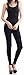 URBAN K WOMENS Sleeveless Unitard Bodysuit,UBK310_BLACK,XX-Large