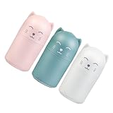JHKNNK 3pcs Cartoon Plastic Toothpick Dispensers Set in Sky Blue, Pearl White Grapefruit Pink for Kitchen