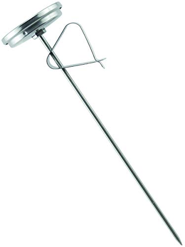 General Tools Pt2020G-220 Analog Soil And Composting Dial Thermometer, Long Stem 20 Inch Probe, 0 To 220 Degrees Fahrenheit (-18 To 104 Degrees Celsius) Range #TOP1