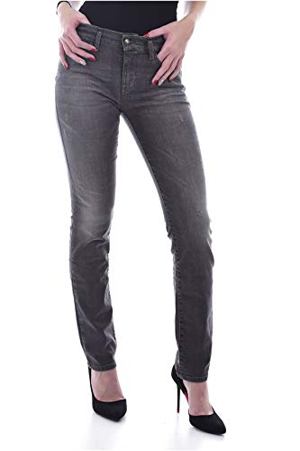 Diesel Womens Stretch Jeans STRAITZEE 0815B Slim Grey Used Look (25/32)
