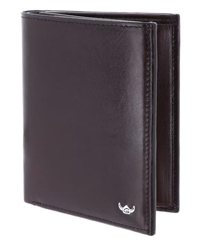 Porte-monnaie bordeaux Golden Head Colorado avec protection RFID