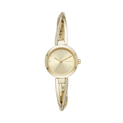 DKNY Women's Crosswalk Quartz Stainless Steel Three-Hand Dress Watch, Color: Gold (Model: NY2830) DKNY Women's Crosswalk Quartz Stainless Steel Three-Hand Dress Watch, Color: Gold (Model: NY2830)