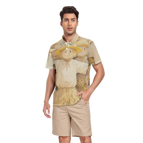 Polo de golf anti transpiration Hello Fall Automne restez au sec sur le parcours